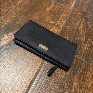 Kate Spade Black Leather Wallet